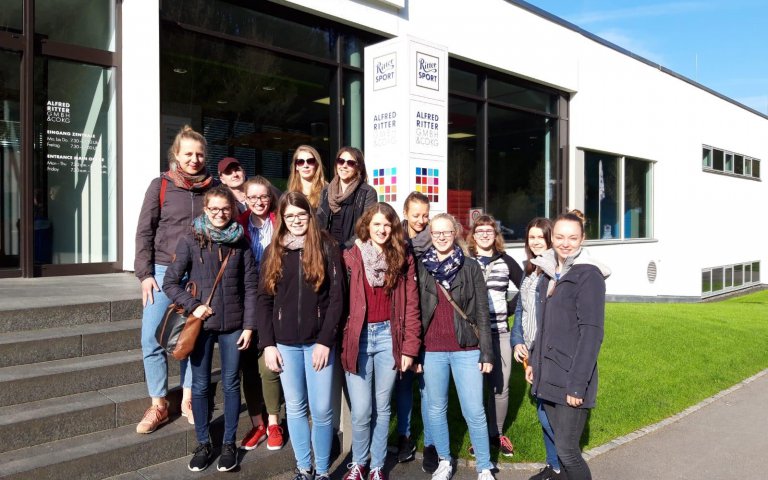 Exkursion der AG Karlsruhe zu Ritter Sport