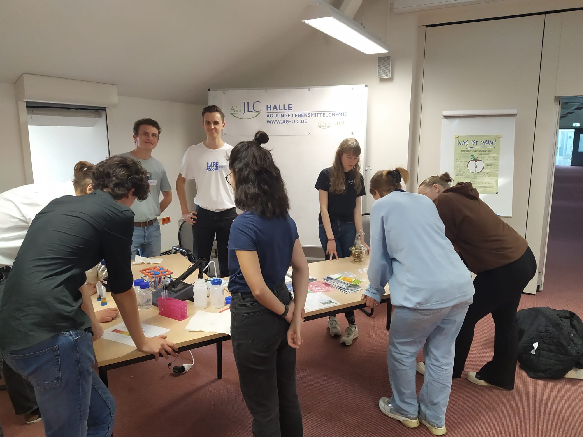 Die AG-JLC bei den MINT-Tagen in Halle