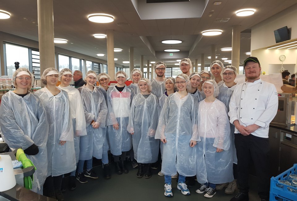 Führung durch die Mensateria