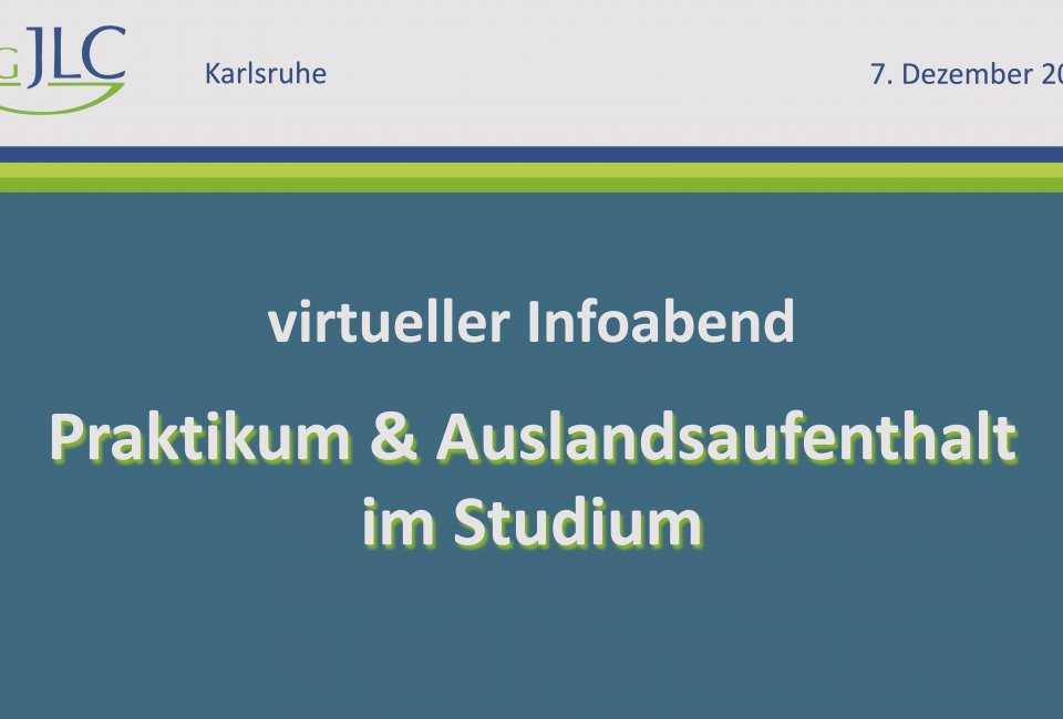 Praktikum und Auslandsaufenthalt im Studium