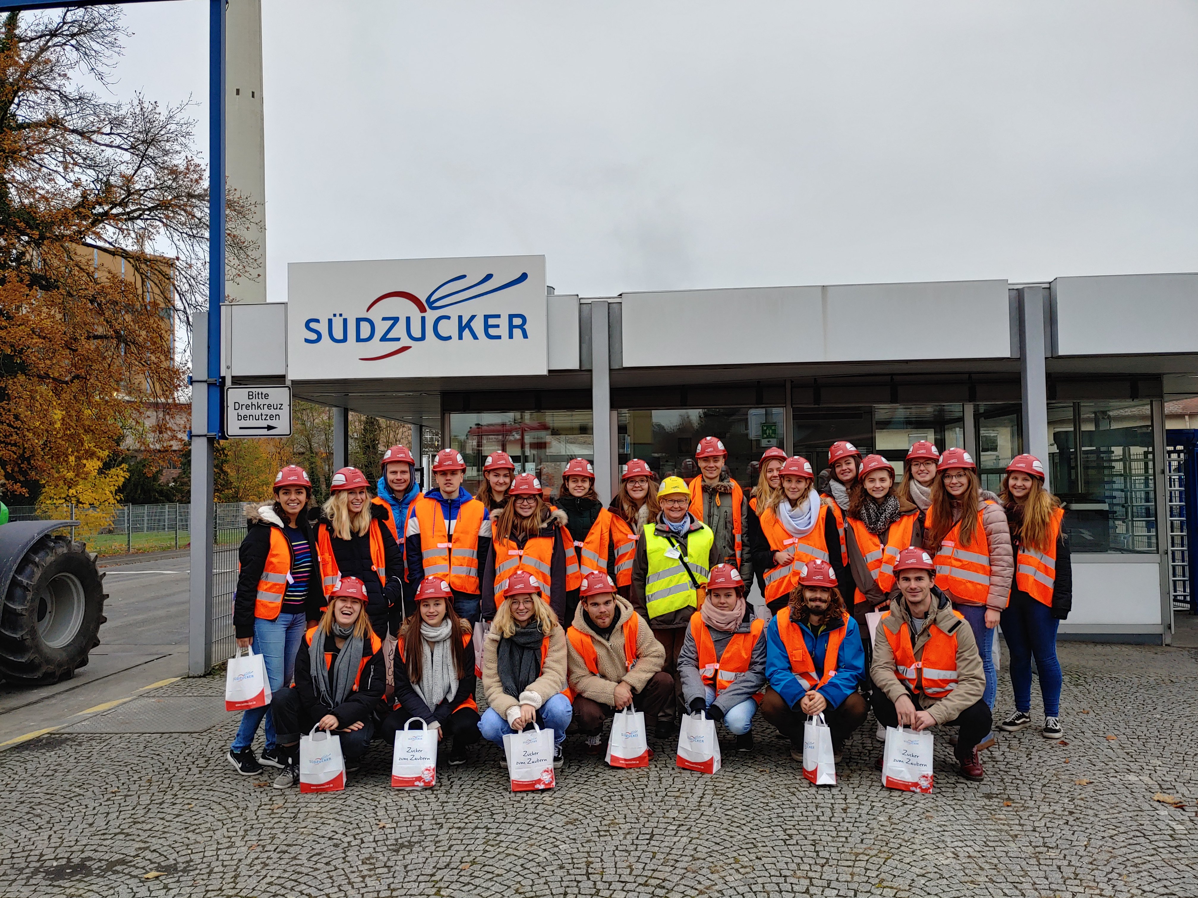Exkursion der AG JLC Würzburg zur Südzucker AG