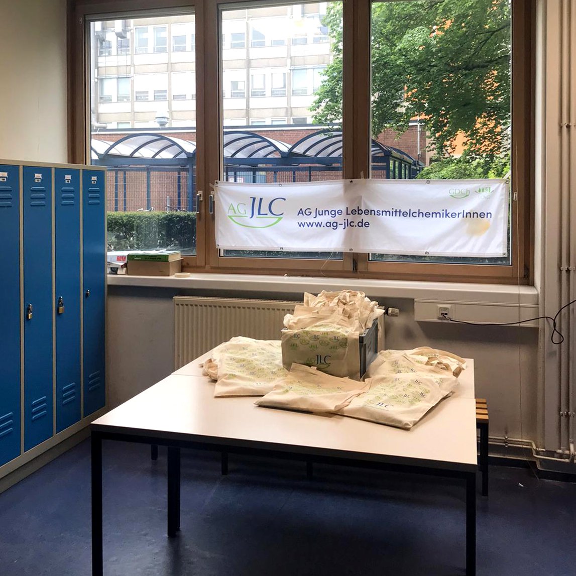 Begrüßung der neuen Viertis am Institut