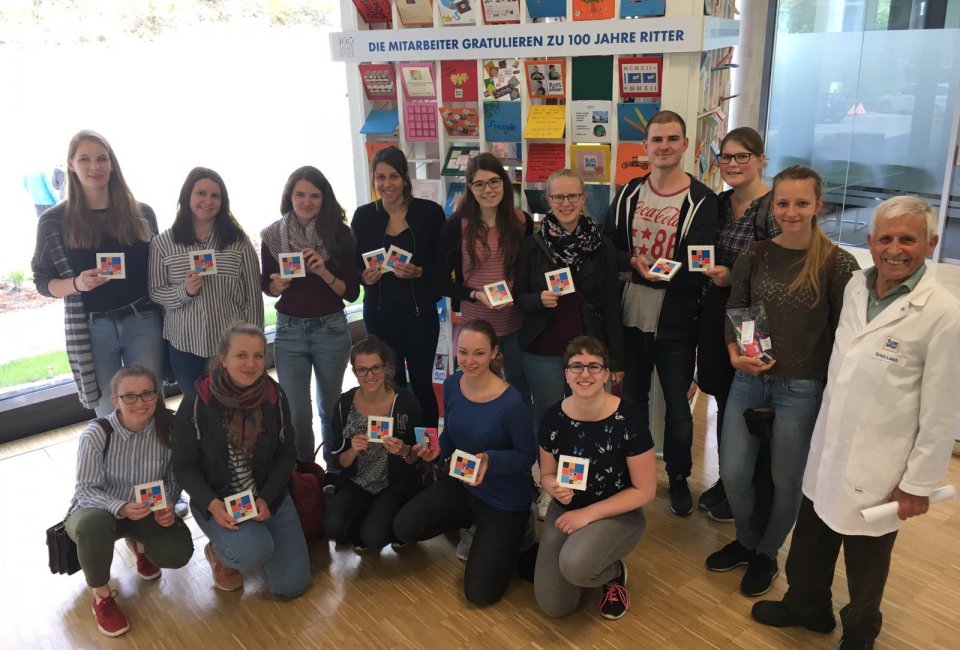 Exkursion der AG Karlsruhe zu Ritter Sport