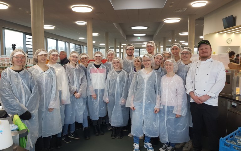 Führung durch die Mensateria