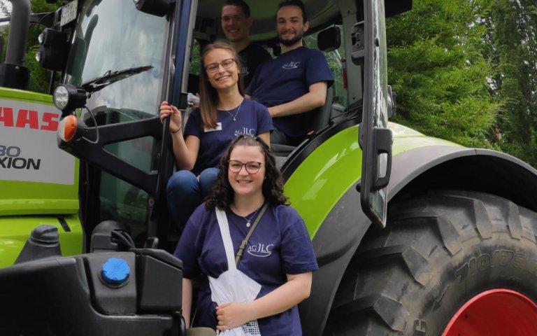 Waffelverkauf beim UniTag